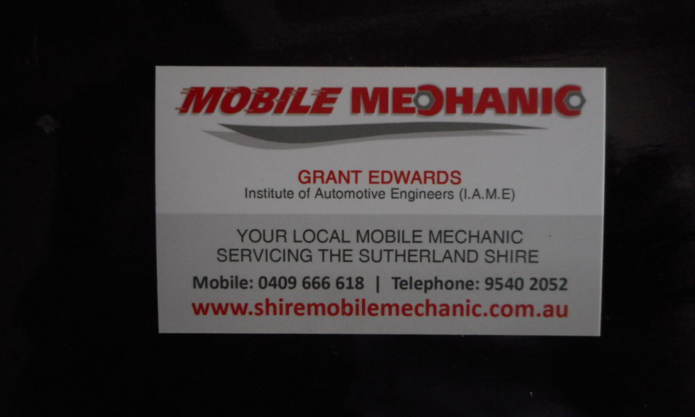 shire mobile mechanic